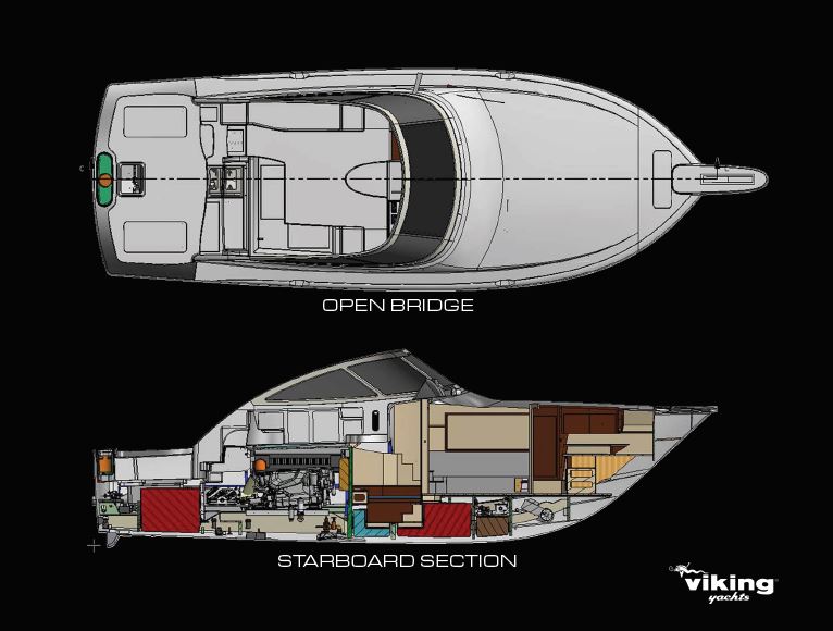 Viking 44 Open Arrangements