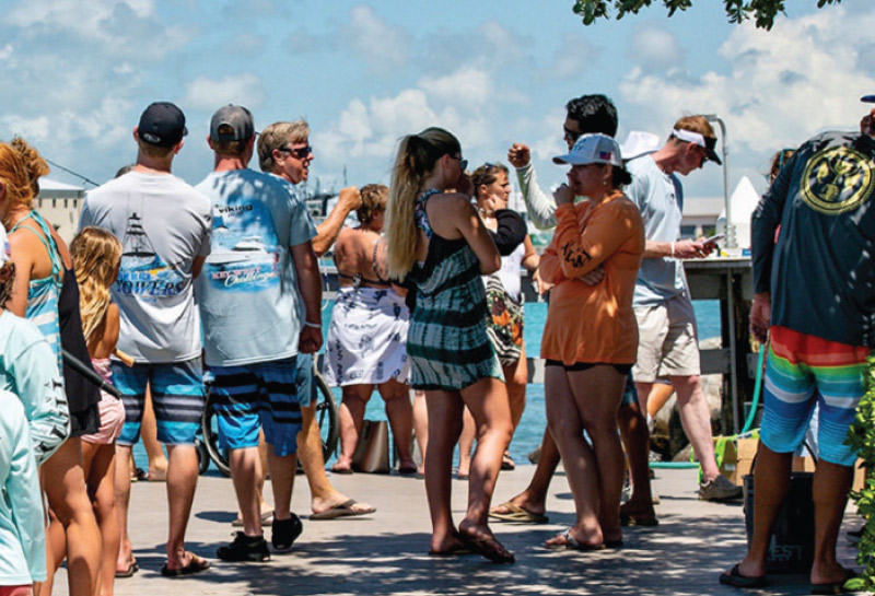 Preparing to Fish in Key west