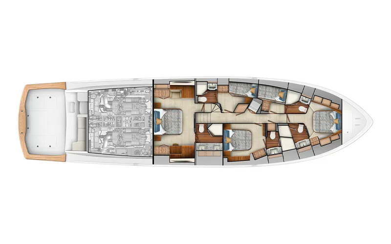 Interior rendering of the Viking 82C 