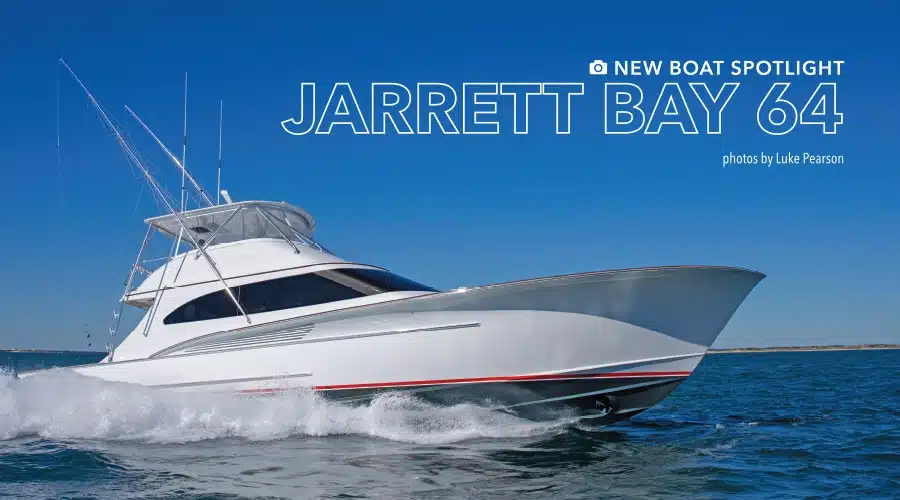 A featured image of the Jarrett Bay 64 Rebelette