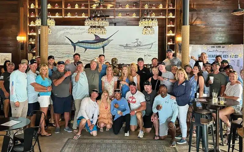 Viking Yachts employees celebrate