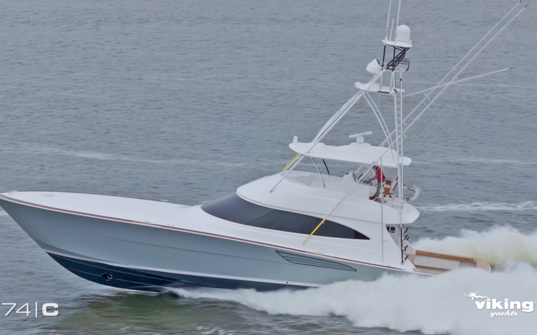 Viking Yachts Unveils New 74′ Convertible